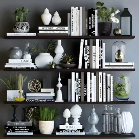Black white decor 3